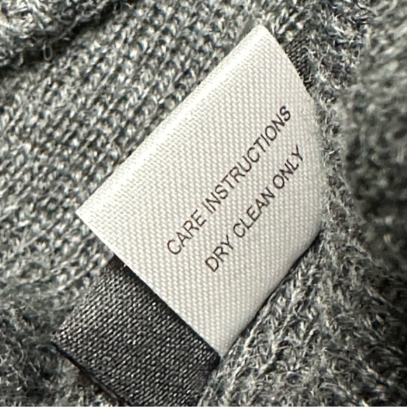 Reaction Kenneth Cole KC Mens Gift Set Winter Scarf Uncuffed Beanie Hat Charcoal - Picture 11 of 14